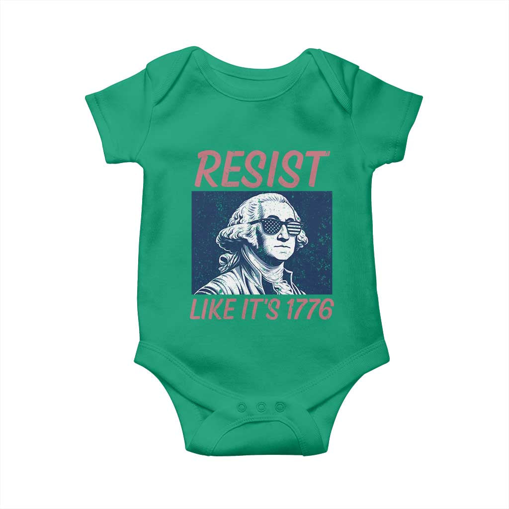 Resist Like its 1776 Baby Onesie America 4th of July 250 Years Freedom