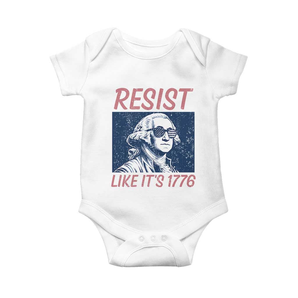 Resist Like its 1776 Baby Onesie America 4th of July 250 Years Freedom