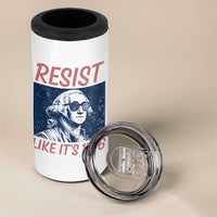 Resist Like its 1776 4 in 1 Can Cooler Tumbler America 4th of July 250 Years Freedom