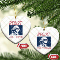 Resist Like its 1776 Ceramic Ornament America 4th of July 250 Years Freedom