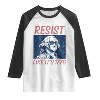 Resist Like its 1776 Raglan Shirt America 4th of July 250 Years Freedom