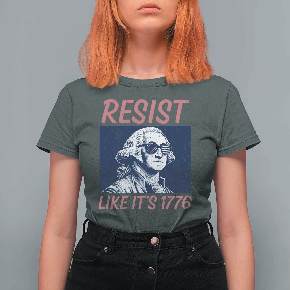 Resist Like its 1776 T Shirt For Women America 4th of July 250 Years Freedom