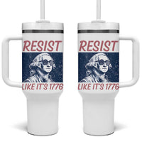 Resist Like its 1776 Tumbler With Handle America 4th of July 250 Years Freedom