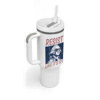 Resist Like its 1776 Tumbler With Handle America 4th of July 250 Years Freedom