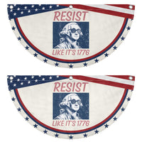 Resist Like its 1776 Patriotic Fan Flag America 4th of July 250 Years Freedom
