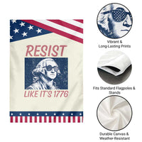 Resist Like its 1776 Patriotic Garden Flag America 4th of July 250 Years Freedom