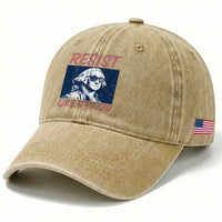 Resist Like its 1776 Washed Cotton Baseball Cap America 4th of July 250 Years Freedom