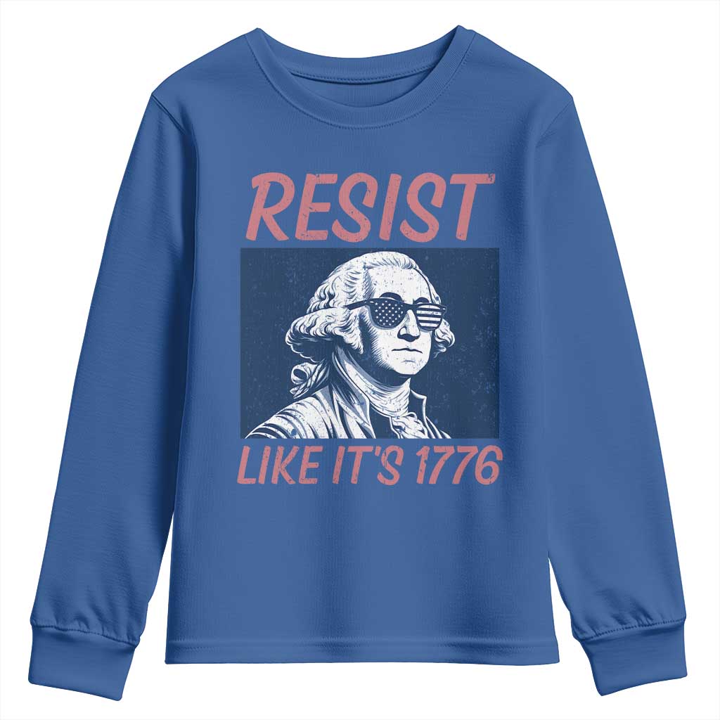 Resist Like its 1776 Youth Sweatshirt America 4th of July 250 Years Freedom