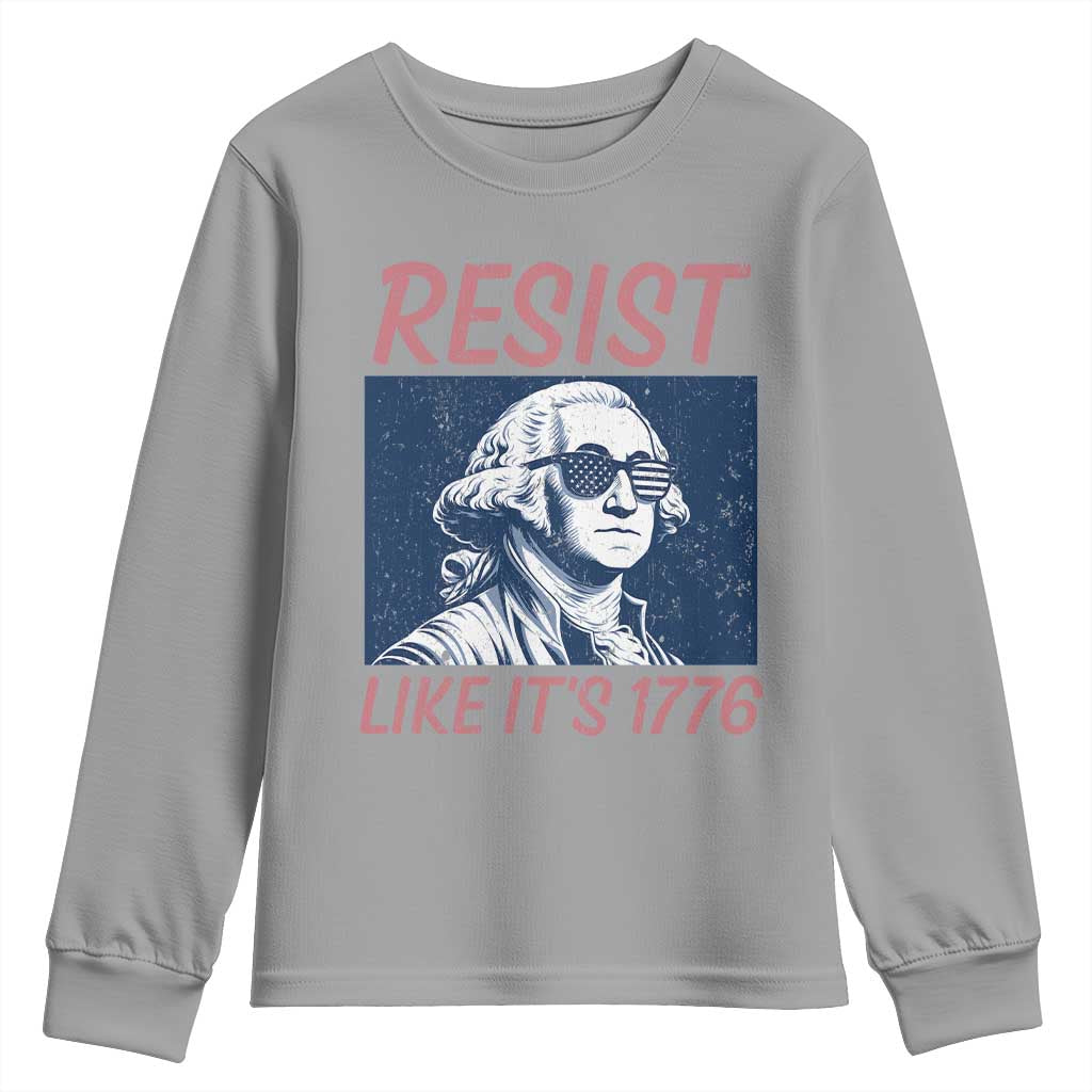Resist Like its 1776 Youth Sweatshirt America 4th of July 250 Years Freedom