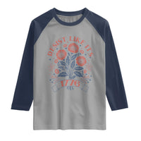 Resist Like its 1776 Raglan Shirt Vintage Boho Floral Subtle 250th Anniversary