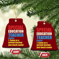 Special Education Teacher Definition Ceramic Ornament Funny Back to School