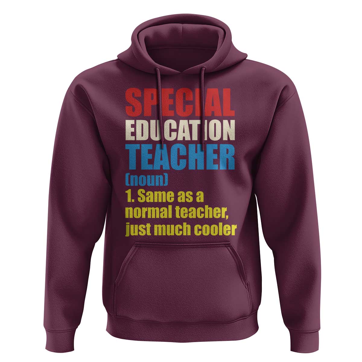 Special Education Teacher Definition Hoodie Funny Back to School