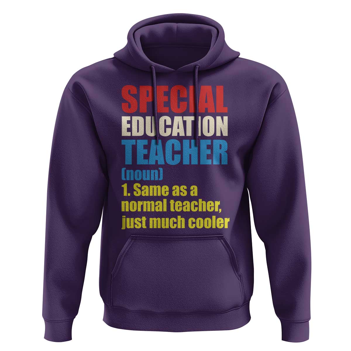 Special Education Teacher Definition Hoodie Funny Back to School