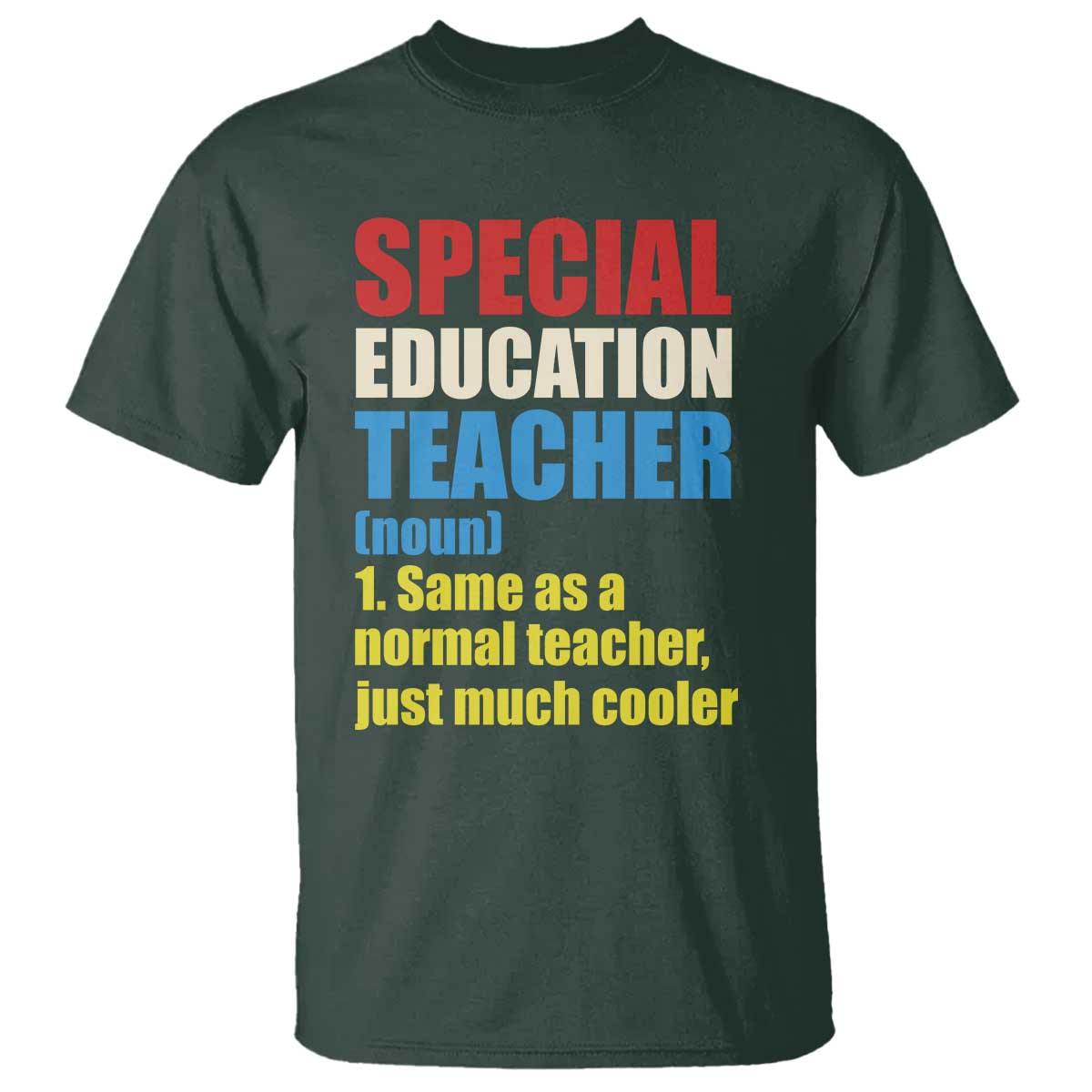 Special Education Teacher Definition T Shirt Funny Back to School