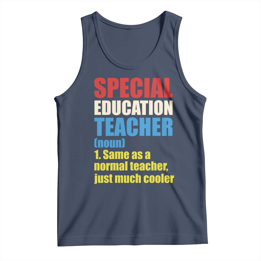 Special Education Teacher Definition Tank Top Funny Back to School