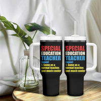 Special Education Teacher Definition Tumbler With Handle Funny Back to School