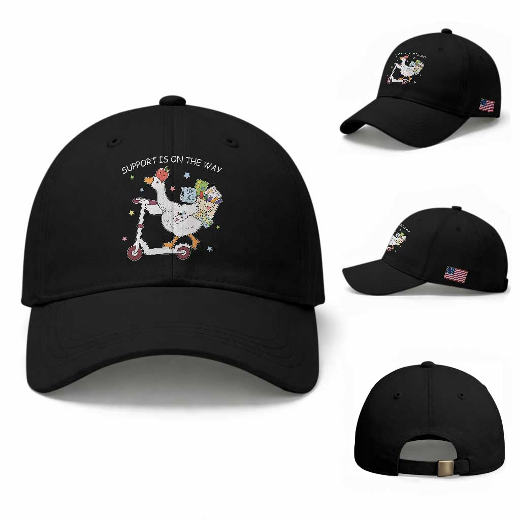 Special Education SPED Teacher Goose Scooter Baseball Cap Support Is On The Way