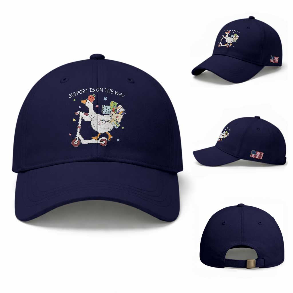 Special Education SPED Teacher Goose Scooter Baseball Cap Support Is On The Way
