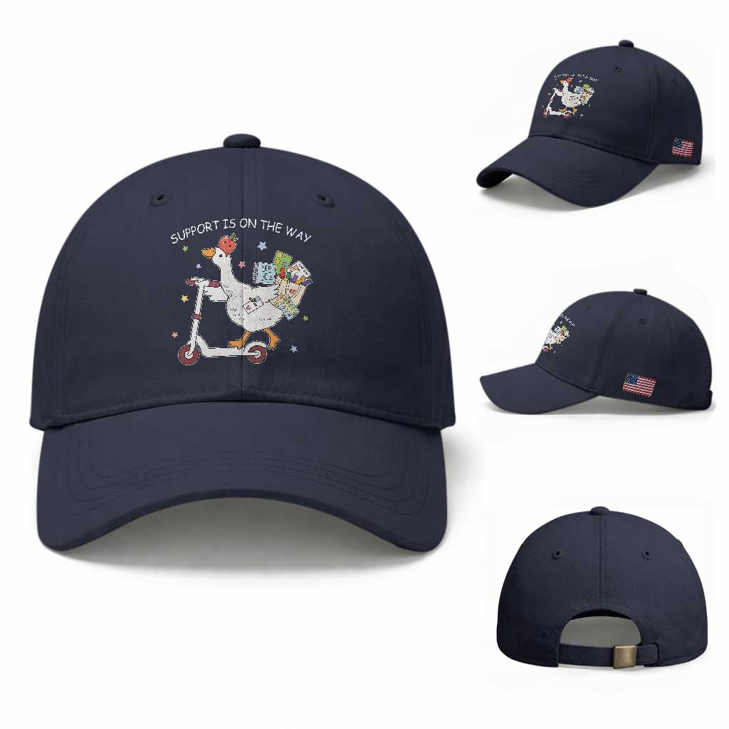 Special Education SPED Teacher Goose Scooter Baseball Cap Support Is On The Way