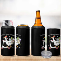 Special Education SPED Teacher Goose Scooter 4 in 1 Can Cooler Tumbler Support Is On The Way