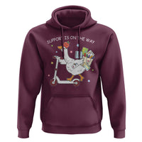 Special Education SPED Teacher Goose Scooter Hoodie Support Is On The Way