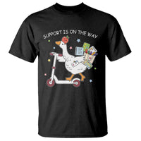 Special Education SPED Teacher Goose Scooter T Shirt Support Is On The Way