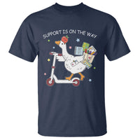 Special Education SPED Teacher Goose Scooter T Shirt Support Is On The Way