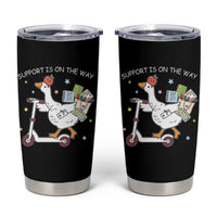 Special Education SPED Teacher Goose Scooter Tumbler Cup Support Is On The Way