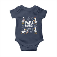 Silly Goose Para Normal Activities Baby Onesie Funny SPED Teachers Aide Para Normal Activities