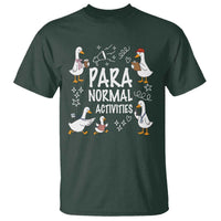 Silly Goose Para Normal Activities T Shirt Funny SPED Teachers Aide Para Normal Activities