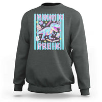 Funny Dinosaur First Day of School Pre-k Kindergarten Sweatshirt I'm Ready To Pre K