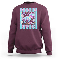 Funny Dinosaur First Day of School Pre-k Kindergarten Sweatshirt I'm Ready To Pre K