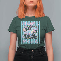 Funny Dinosaur First Day of School Pre-k Kindergarten T Shirt For Women I'm Ready To Pre K