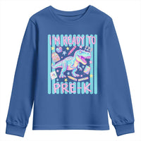 Funny Dinosaur First Day of School Pre-k Kindergarten Youth Sweatshirt I'm Ready To Pre K