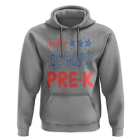 First Day of Pre-K Boys Girls Toddler Preschool Patriotic US Hoodie