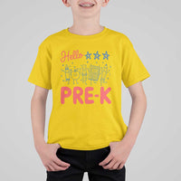 First Day of Pre-K Boys Girls Toddler Preschool Patriotic US T Shirt For Kid