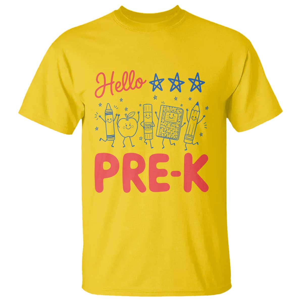 First Day of Pre-K Boys Girls Toddler Preschool Patriotic US T Shirt