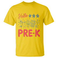 First Day of Pre-K Boys Girls Toddler Preschool Patriotic US T Shirt