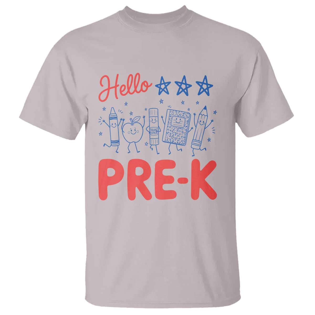 First Day of Pre-K Boys Girls Toddler Preschool Patriotic US T Shirt