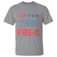 First Day of Pre-K Boys Girls Toddler Preschool Patriotic US T Shirt