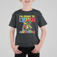 I'm Ready to Crush Pre-K Back to School T-Rex Dinosaur T Shirt For Kid