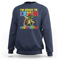 I'm Ready to Crush Pre-K Back to School T-Rex Dinosaur Sweatshirt