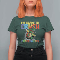 I'm Ready to Crush Pre-K Back to School T-Rex Dinosaur T Shirt For Women
