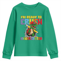 I'm Ready to Crush Pre-K Back to School T-Rex Dinosaur Youth Sweatshirt