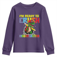 I'm Ready to Crush Pre-K Back to School T-Rex Dinosaur Youth Sweatshirt