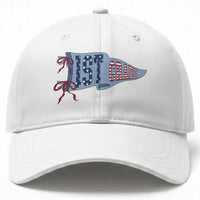 1st Grade Teacher Pennant US Flag Back to School Baseball Cap