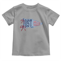 1st Grade Teacher Pennant US Flag Back to School Toddler T Shirt