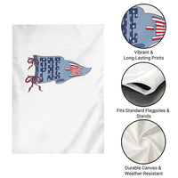 Pre-K Teacher Pennant US Flag Back to School Garden Flag