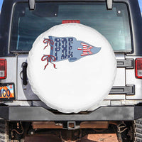 Pre-K Teacher Pennant US Flag Back to School Spare Tire Cover