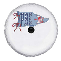 Pre-K Teacher Pennant US Flag Back to School Spare Tire Cover